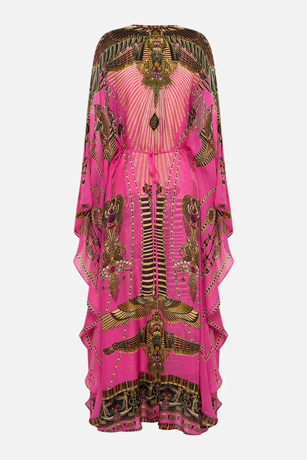Camilla Long Kaftan With Waist Detail Song Of The Scarab size O/S - Image 8