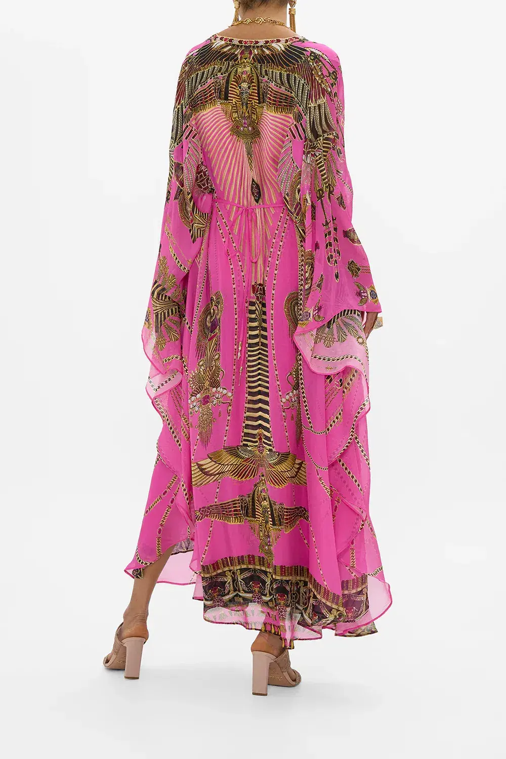 Camilla Long Kaftan With Waist Detail Song Of The Scarab size O/S - Image 2