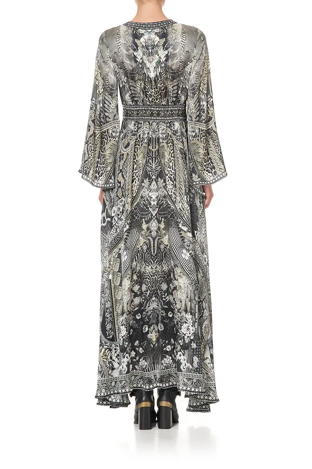 Camilla Kimono Sleeve Dress With Shirring Detail One Tribe size 3XL - Image 12