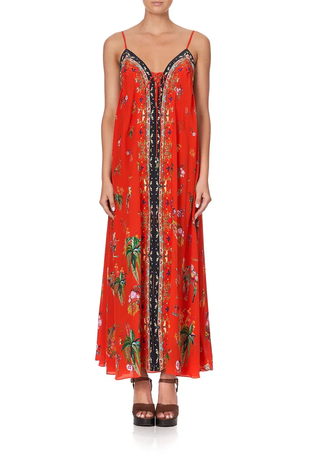 Camilla Lace Up Front Dress Cinema Paradiso size XXL - Image 6