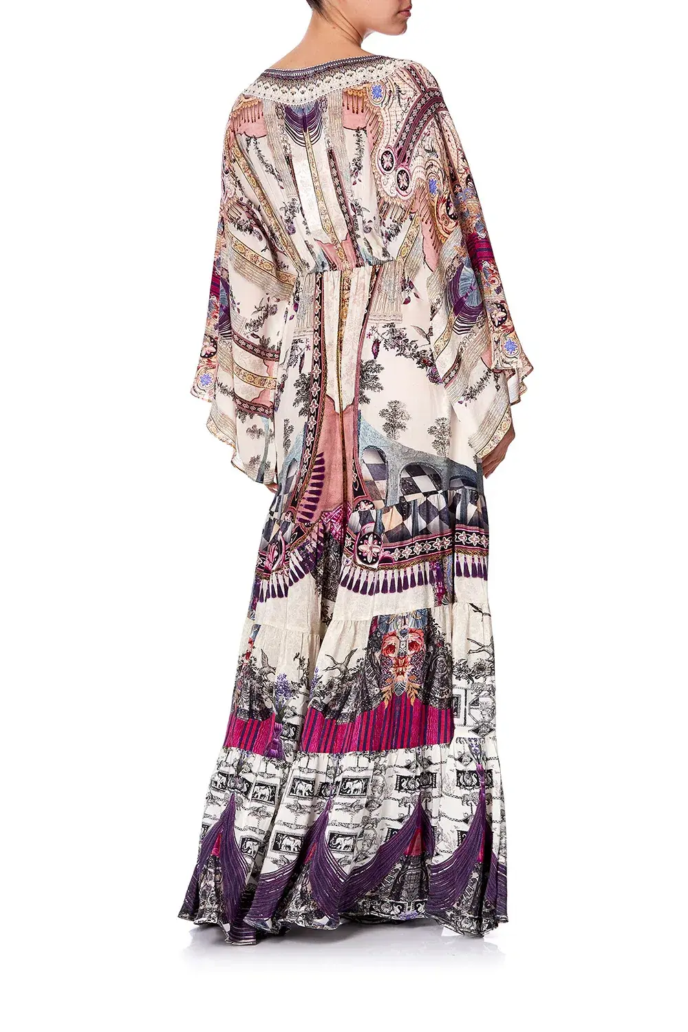 Camilla Gathered Panel Dress Violet City size XXL - Image 6