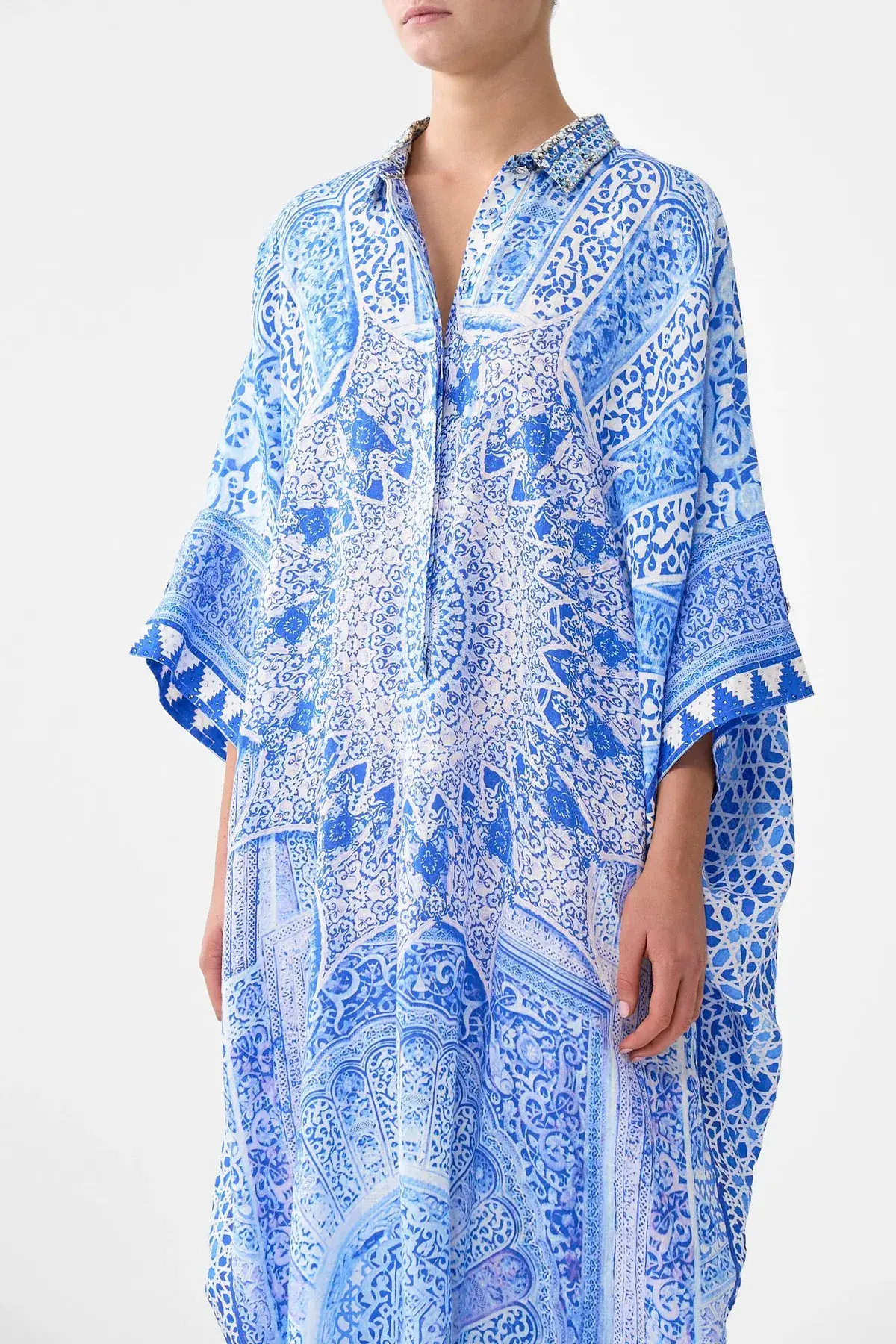 Camilla Batwing Tunic Dress The Bosphorous OS - Image 5