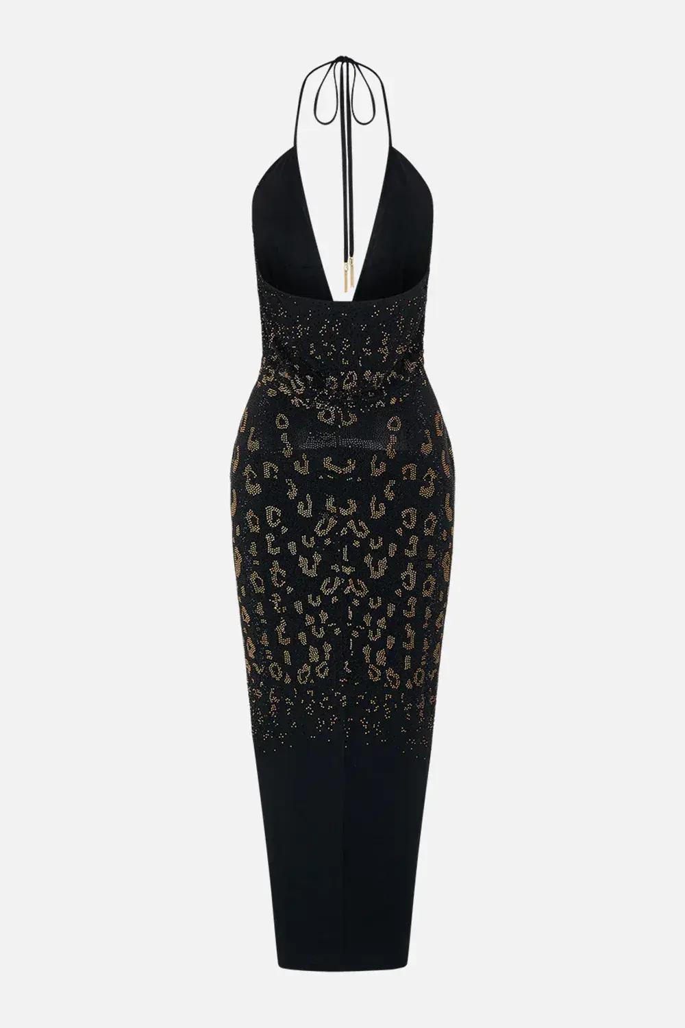 Camilla V Neck Gathered Jersey Dress Mosaic Muse size XXL - Image 8