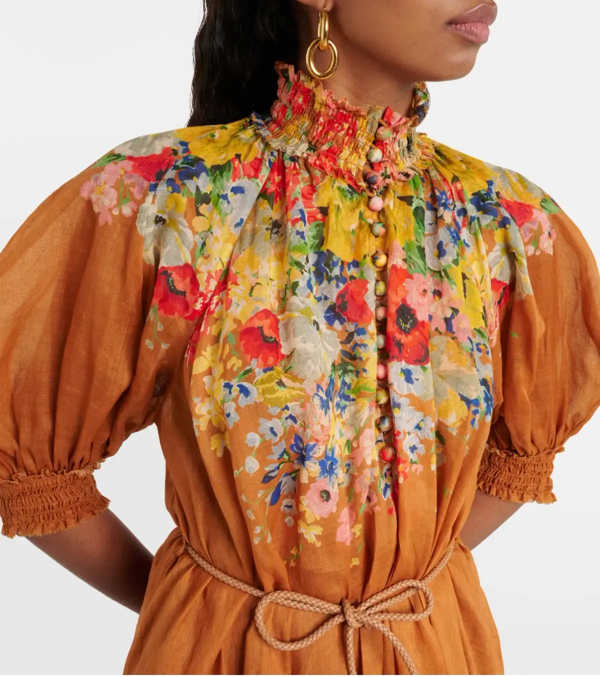 Zimmermann ALIGHT SWING MAXI DRESS size 4 - Image 4