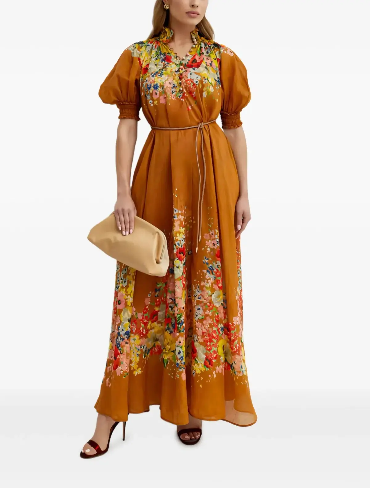 Zimmermann ALIGHT SWING MAXI DRESS size 4 - Image 7