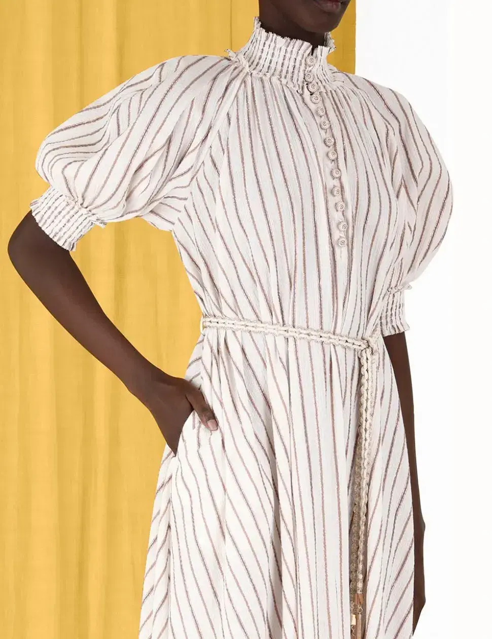 Zimmermann DEVI SWING MAXI DRESS Ivory size 4 - Image 4