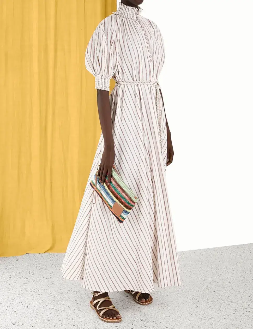 Zimmermann DEVI SWING MAXI DRESS Ivory size 4 - Image 2