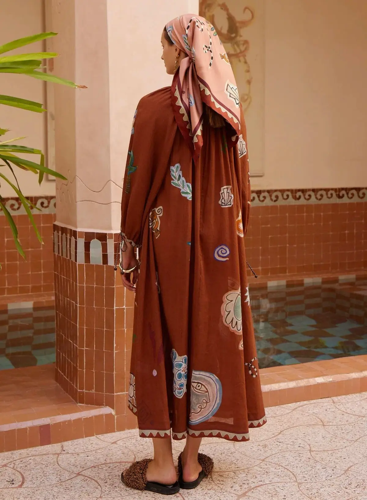 Alemais  LAURENCE TIE FRONT SHIRTDRESS - 16 AU/UK (12 US) - Image 3