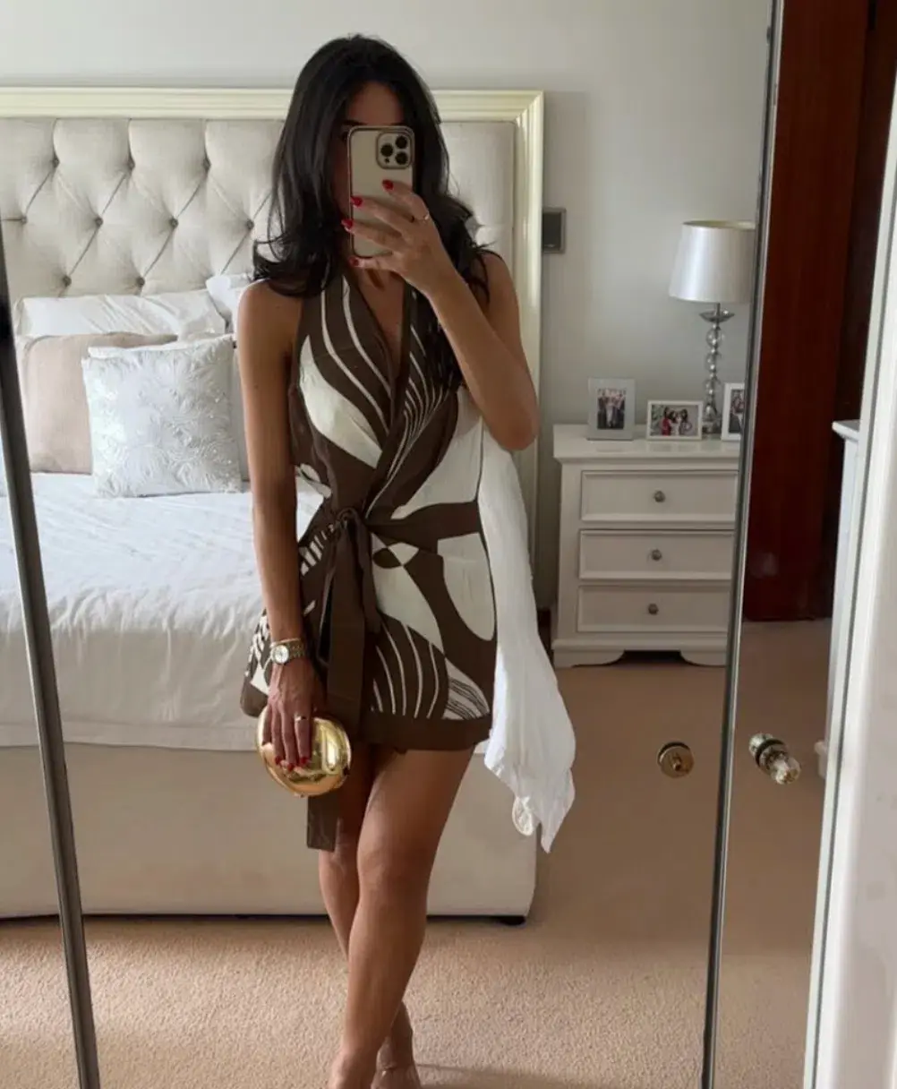 Almara Halter Wrap Mini Size 1 for rent on The Volte - main image