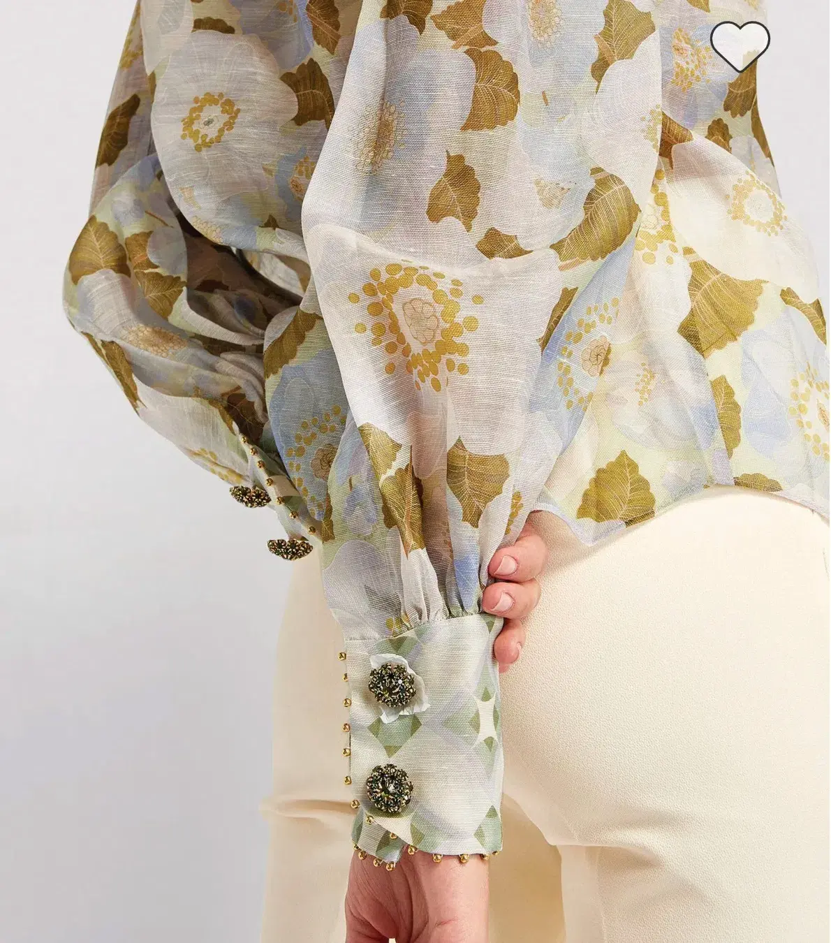 Zimmermann Tempo Blouse Floral Size 0 - Image 3