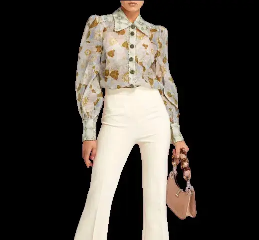 Zimmermann Tempo Blouse Floral Size 0 - Image 1