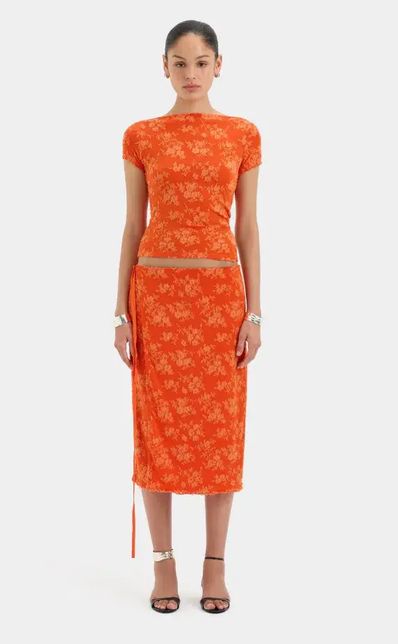 Sir the Label Blanca Top and Blanca Wrap Skirt Size 1 - Image 1