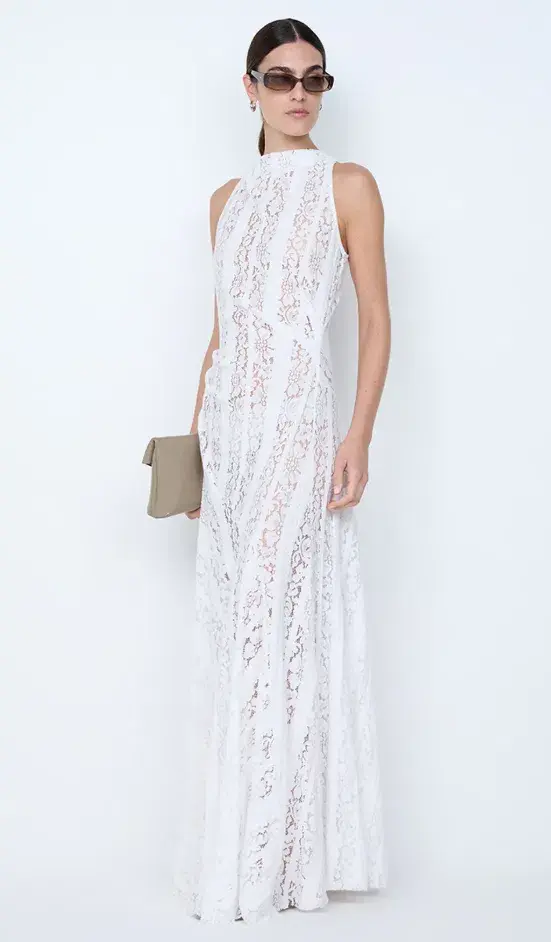 Bec & Bridge HENRIETTA HIGH NECK MAXI DRESS Size 10 - Image 1