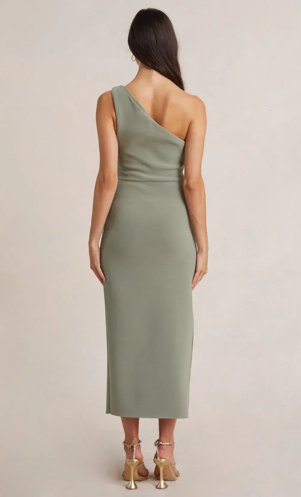 Bec & Bridge BE MINE ASYM DRESS SAGE 8 - Image 1