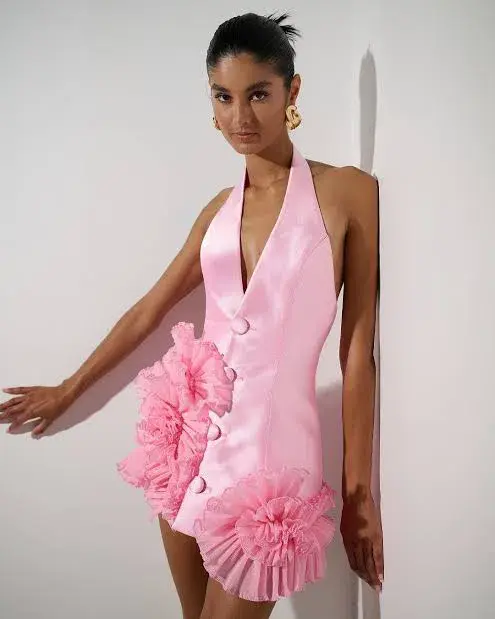 Eliya the label Belinda dress baby pink - Image 1