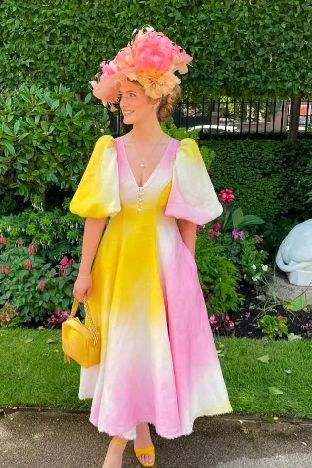 Aje Cloud Burst Midi Dress Multi Size 14 - Image 1