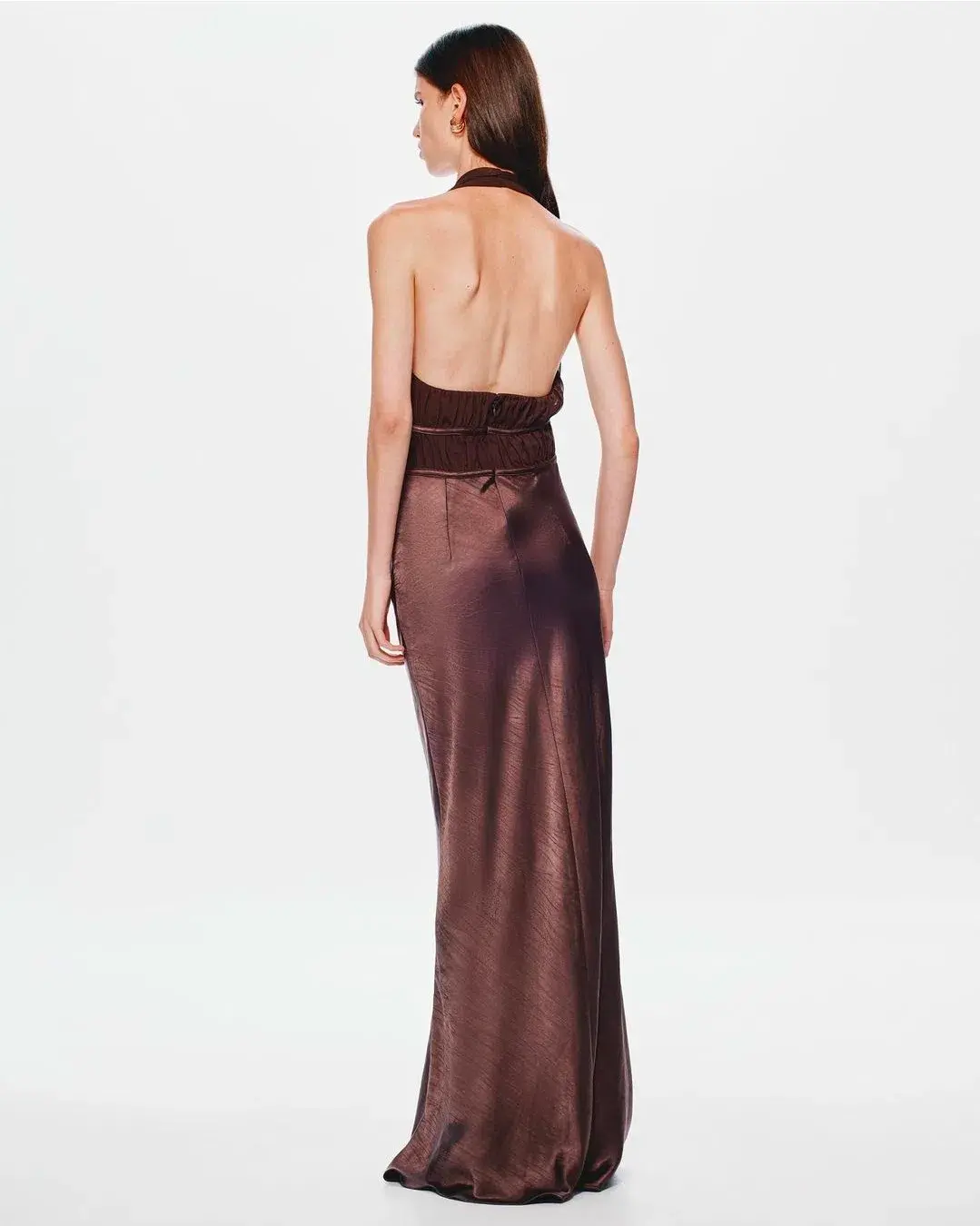 THE 'CELINE' SATIN DRESS - Image 2