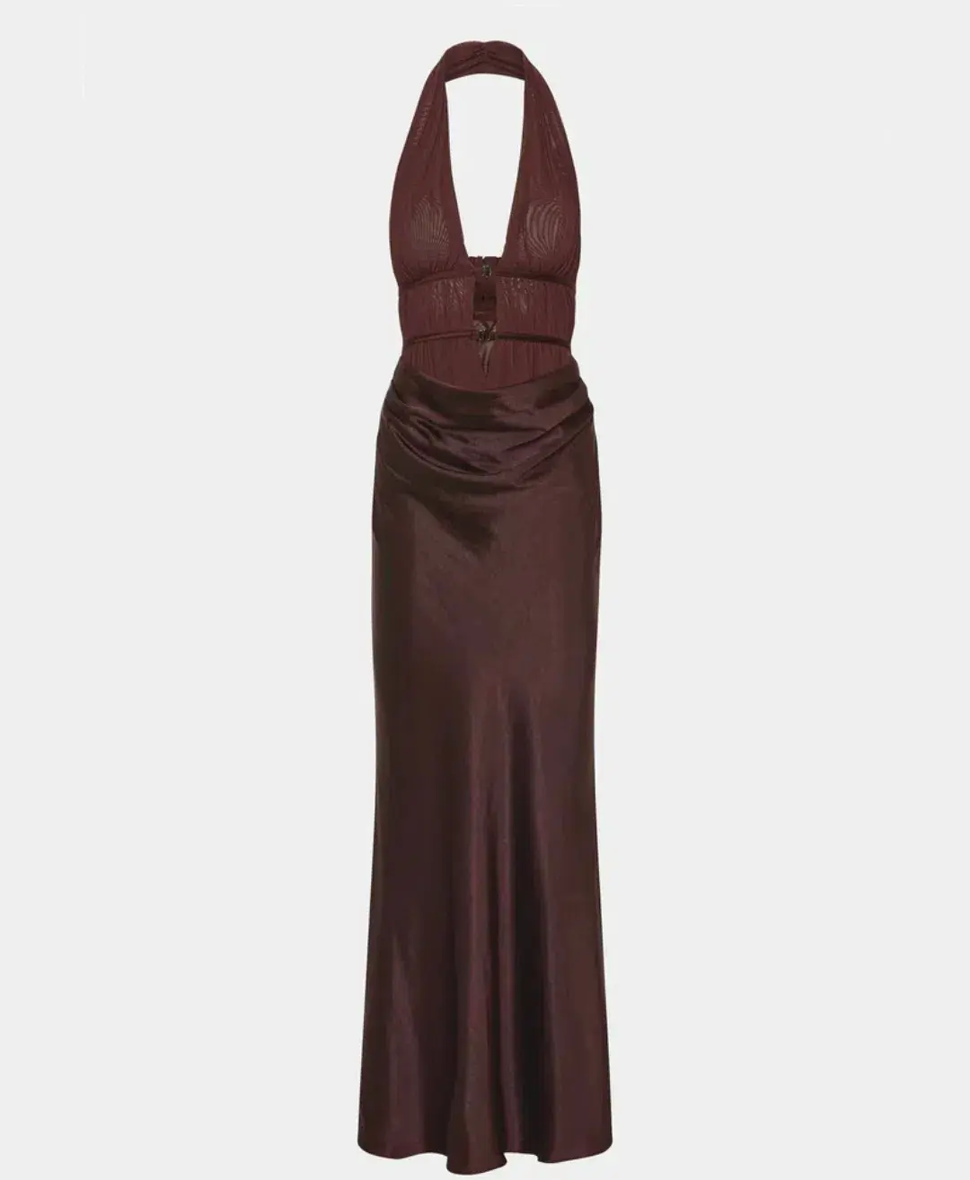 THE 'CELINE' SATIN DRESS - Image 3