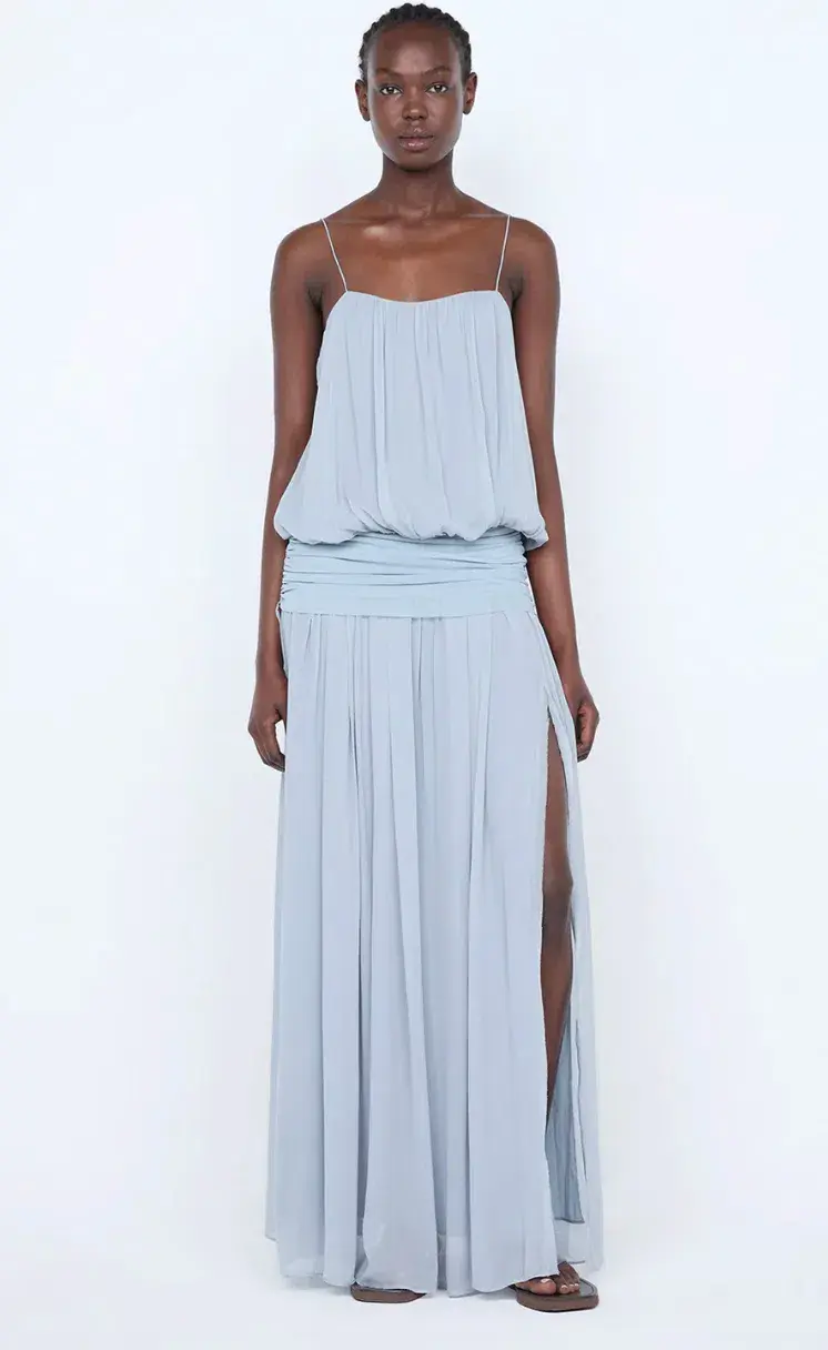 Bec & Bridge, Camille  BLOUSON DRESS, Maxi, Cloud Blue, size 8  - Image 3