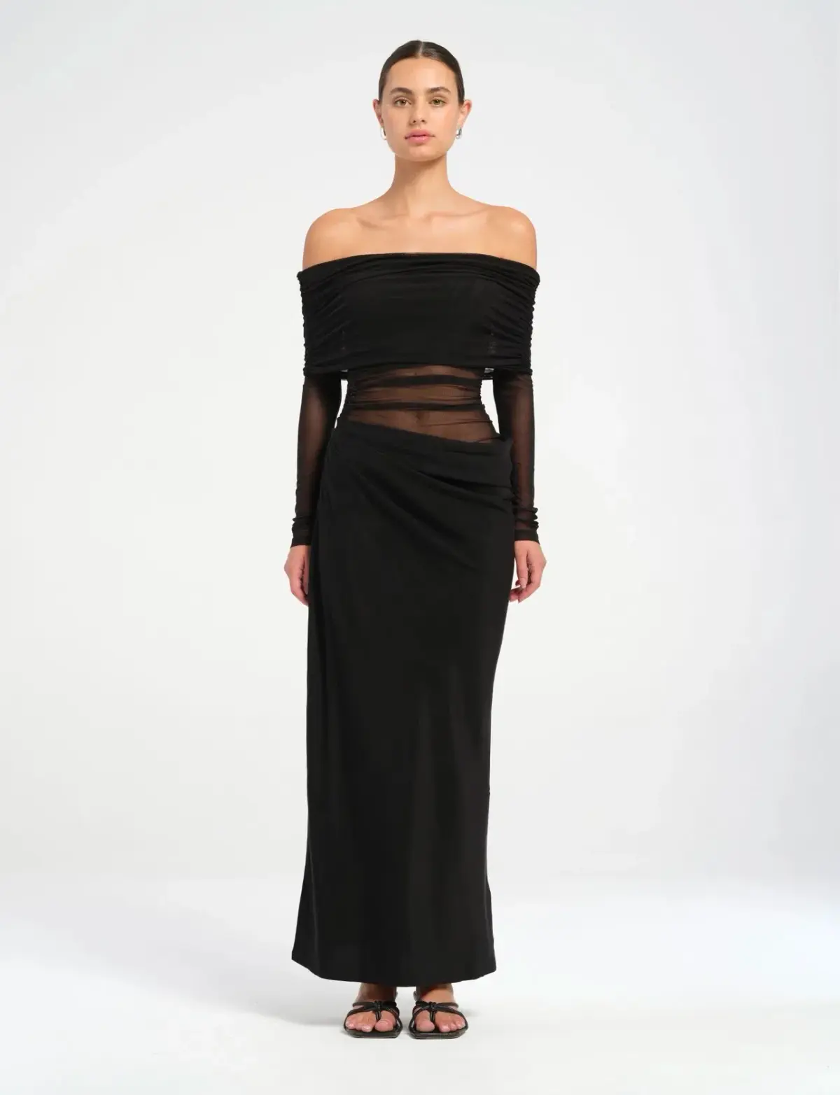 Benni Yasmin Off-Shoulder Maxi Dress - Image 1