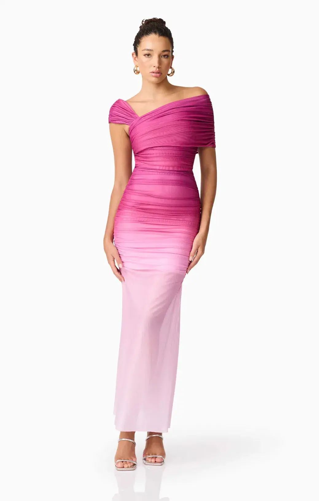 Elliatt Brigitta Maxi Dress in Orchid Ombre size L / AU 12 - Image 1