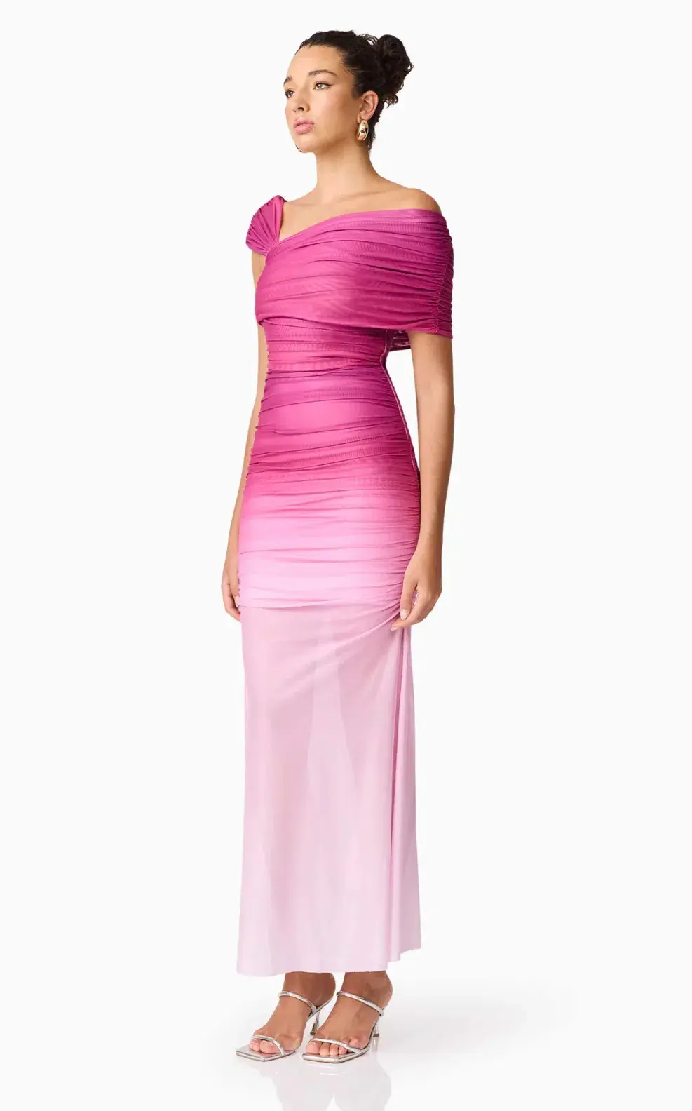 Elliatt Brigitta Maxi Dress in Orchid Ombre size L / AU 12 - Image 3