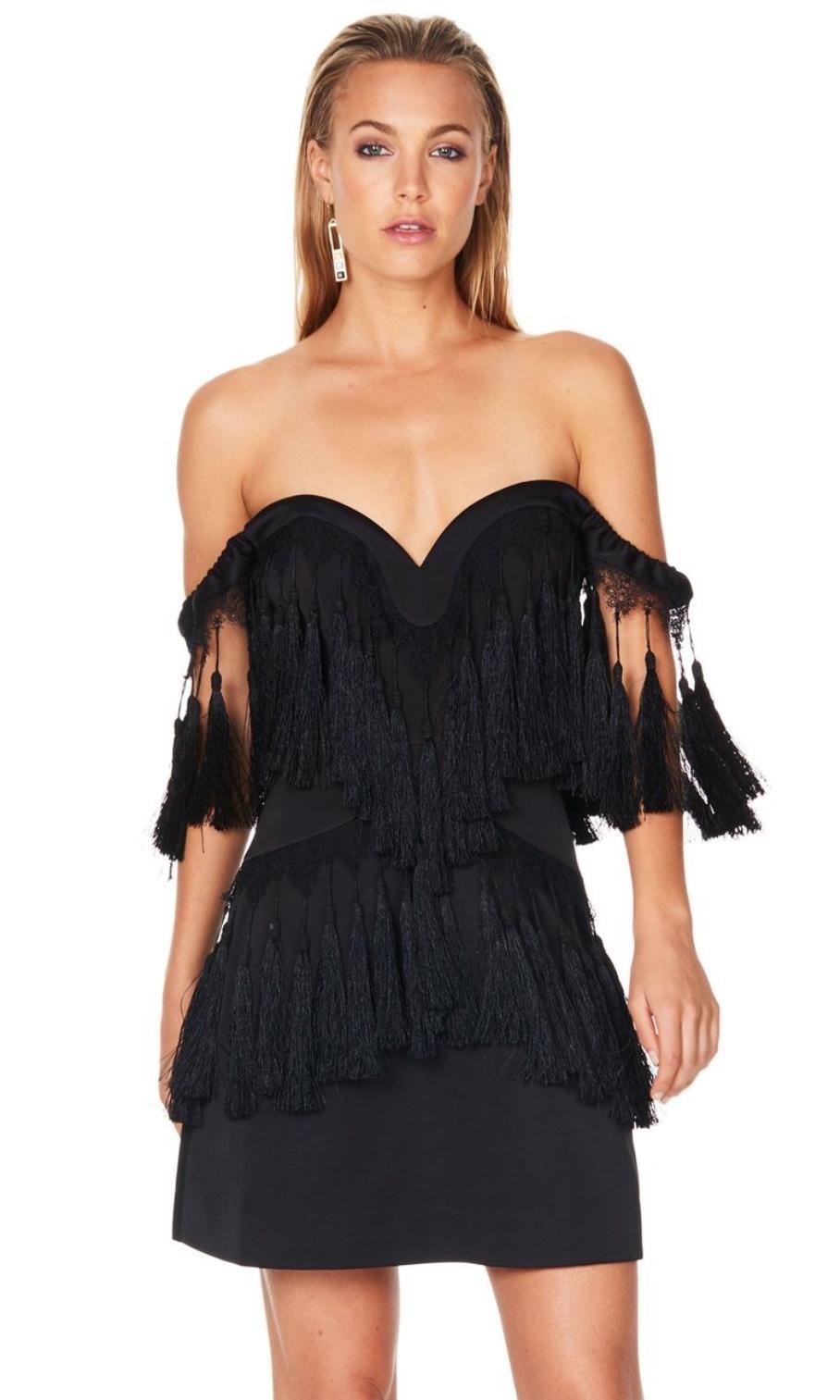 Talulah Chances tassel mini dress size 12 - Image 3