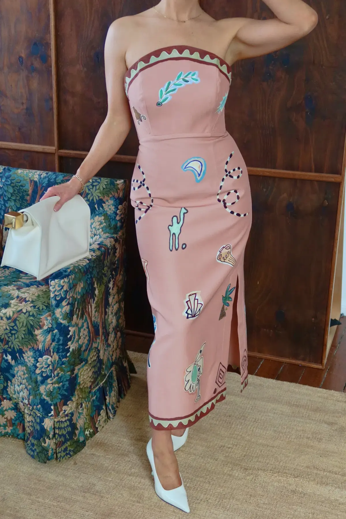 Alemais La Sirena Exclusive - Laurence Midi Dress size 10 - Image 5