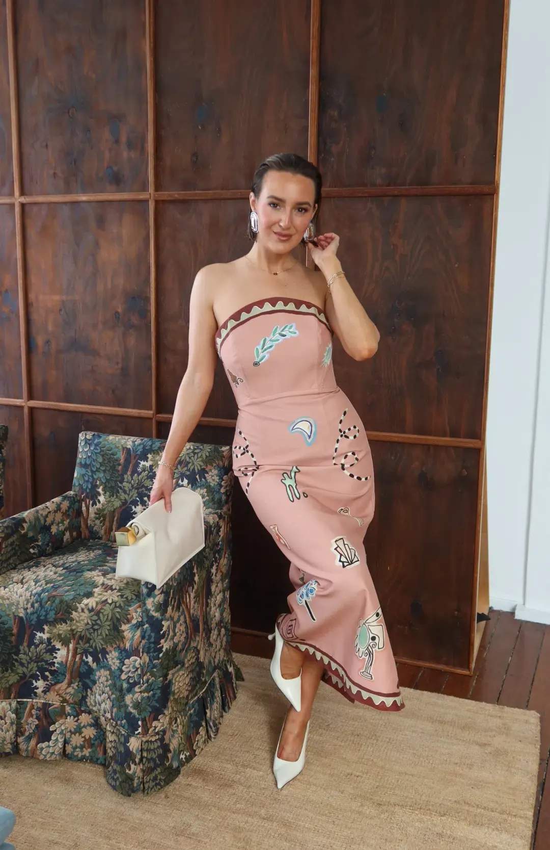 Alemais La Sirena Exclusive - Laurence Midi Dress size 10 for rent on The Volte - main image