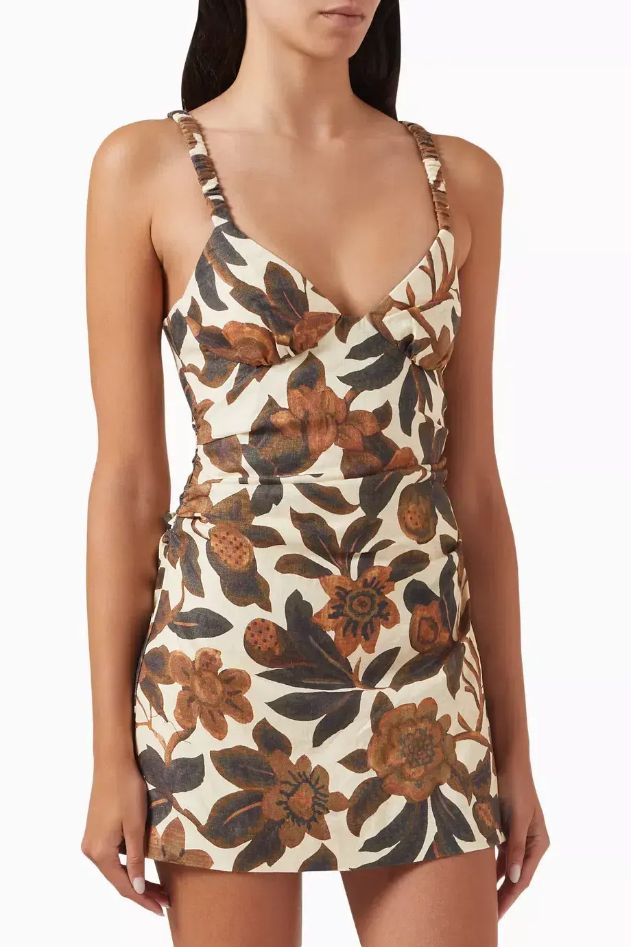 Sir The Label Primrose Ruched Mini Dress Size 2 / AU 10 - Image 4