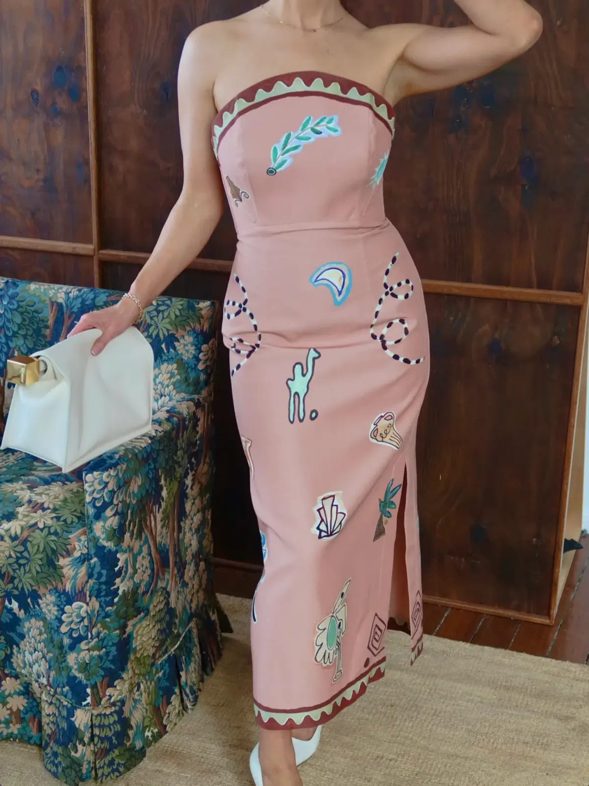 Alemais x La Sirena Exclusive Laurence Midi Dress Size 10 - Image 2