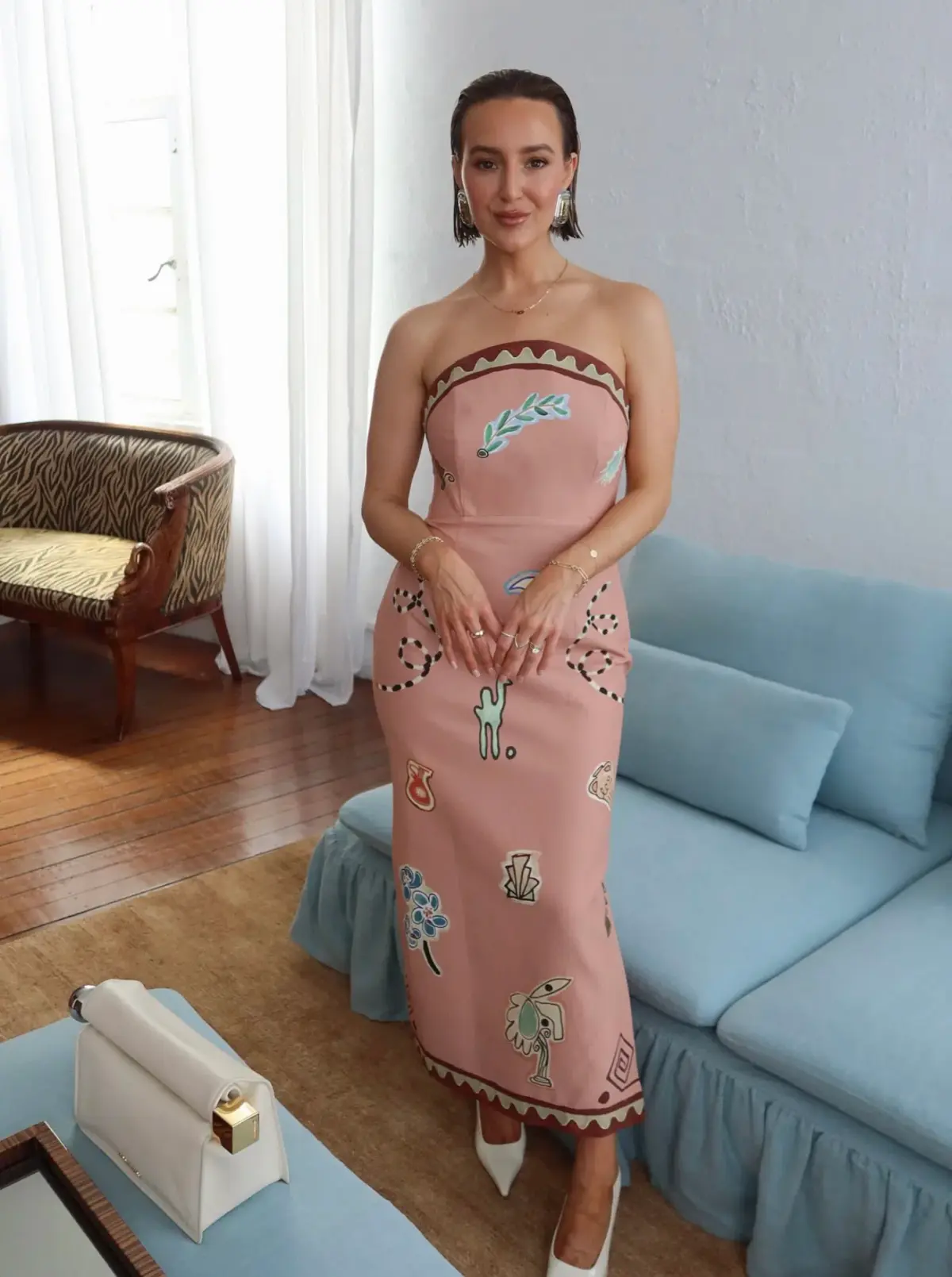 Alemais x La Sirena Exclusive Laurence Midi Dress Size 10 - Image 1