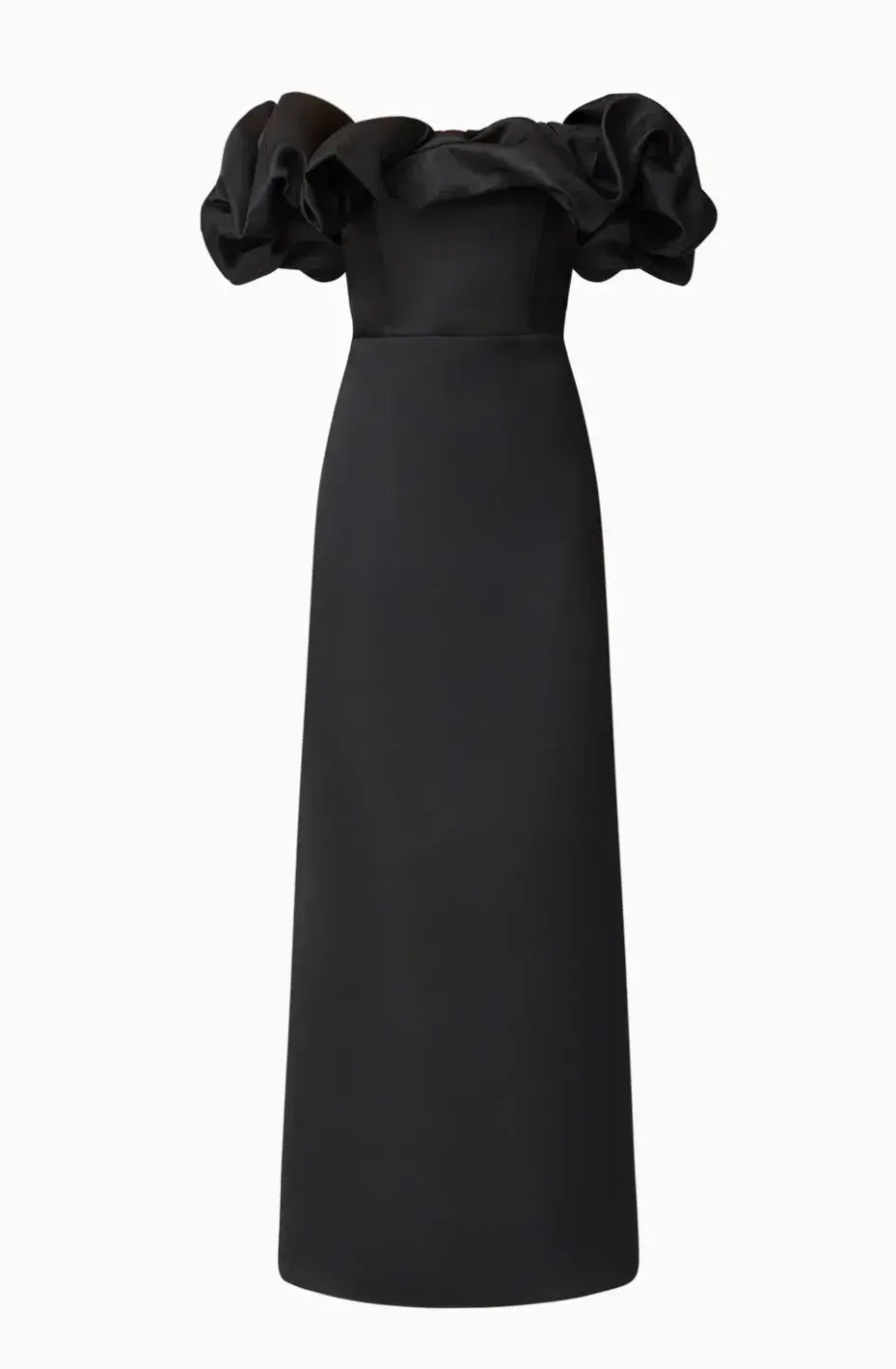 Elliatt Sharon Off The Shoulder Midi Dress in Black XL / AU 14 for rent on The Volte - main image