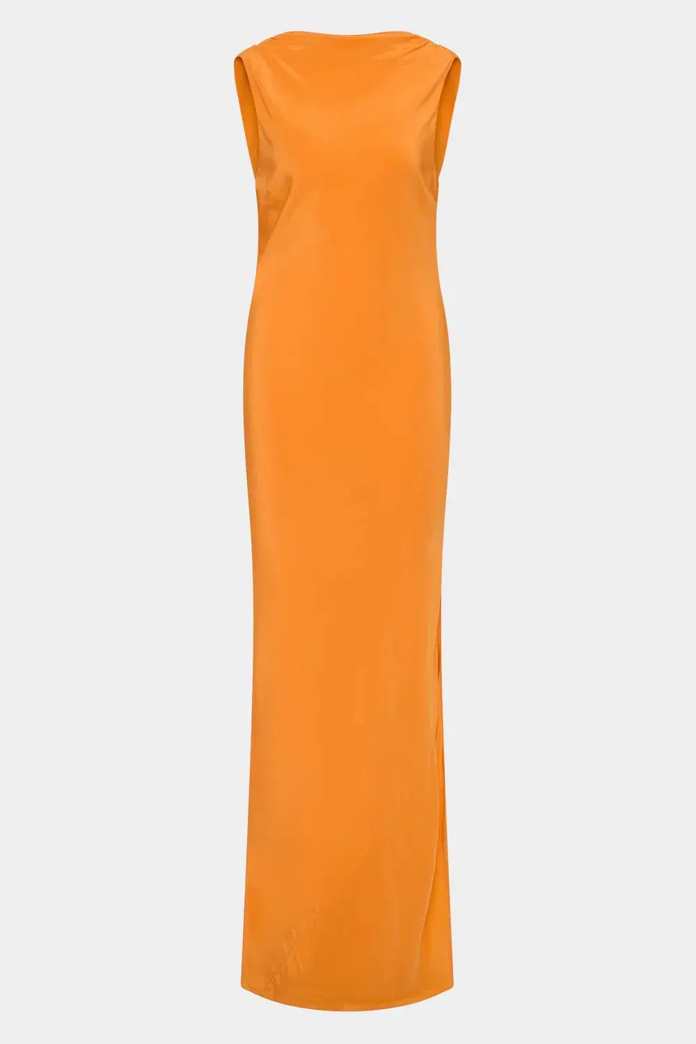 Sir Isla Cowl Back Gown in Orange Size 8 - Image 4