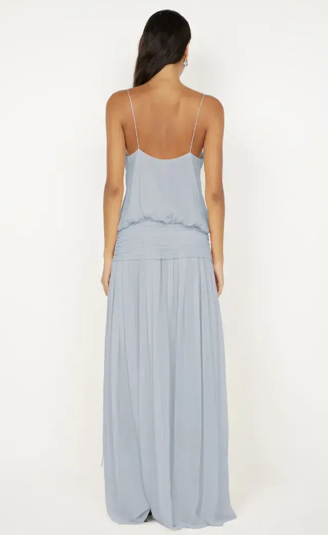 Bec & Bridge Camile Blouson Dress Cloud Blue - 10 - Image 3