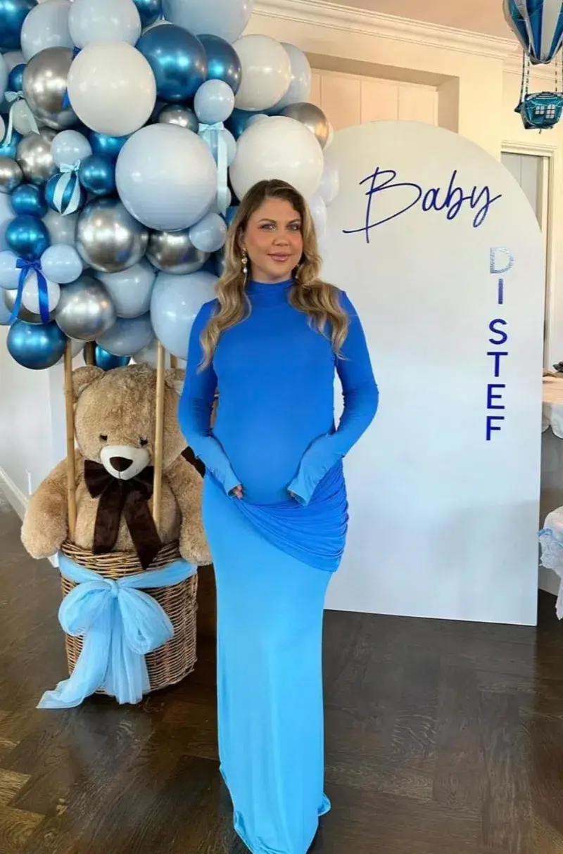 Life form jersey maxi blue size 8 - Image 3