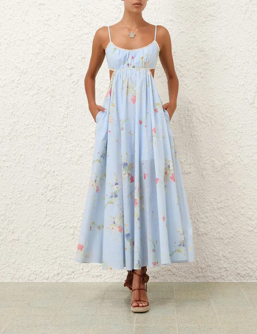ZIMMERMANN LUCKY PICNIC MAXI DRESS  - Image 1