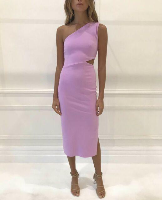 Bec & Bridge purple asymmetrical midi Dress size 6 - Image 1