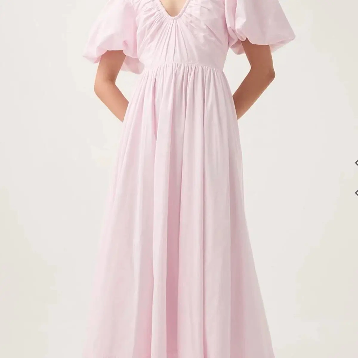 Aje Esmerie Midi Dress Pink 16 - Image 2