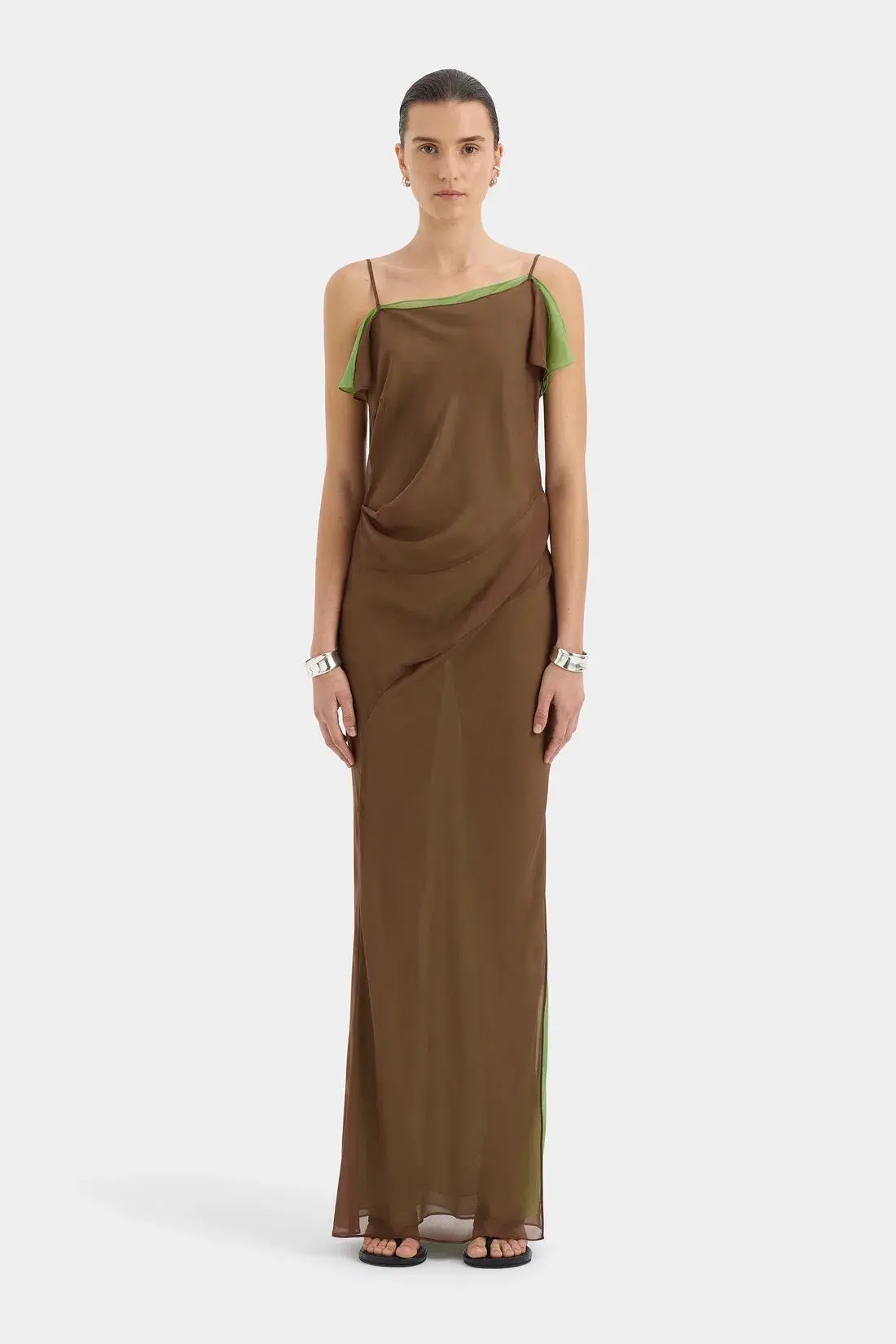 Sir- Danica Layered Midi Dress-0  - Image 1