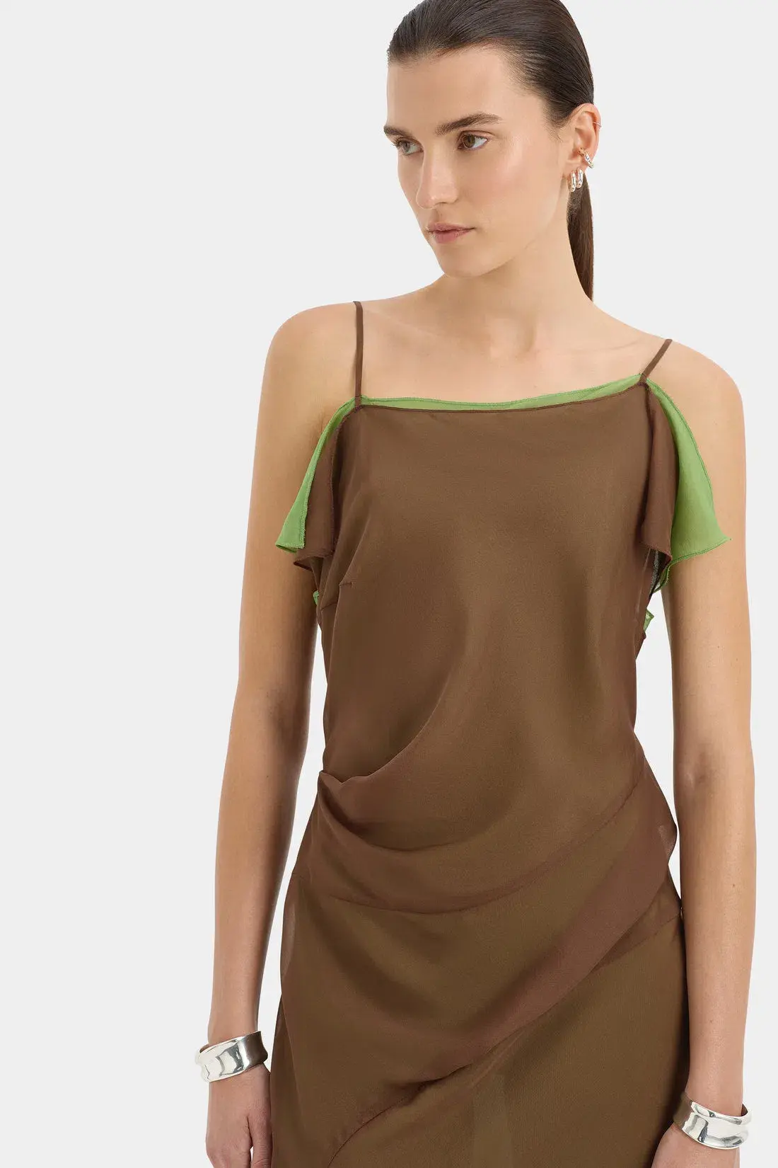 Sir- Danica Layered Midi Dress-0  - Image 3