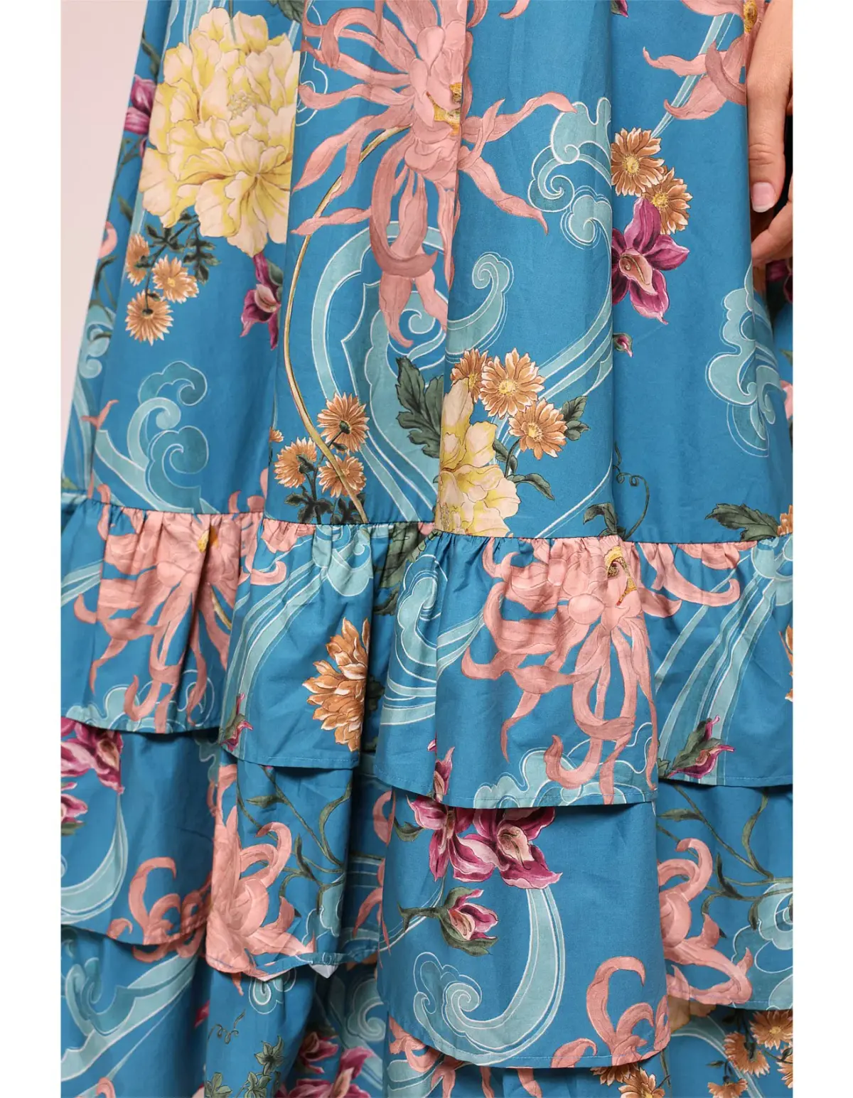 ALEMAIS AVERY MIDI DRESS SIZE AU8 - Image 3