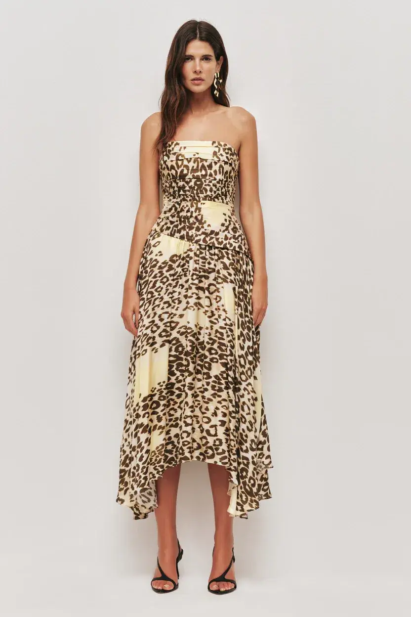 AJE LANI MIDI DRESS Creatura size 14 - Image 1