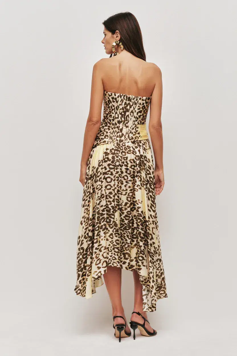 AJE LANI MIDI DRESS Creatura size 14 - Image 3