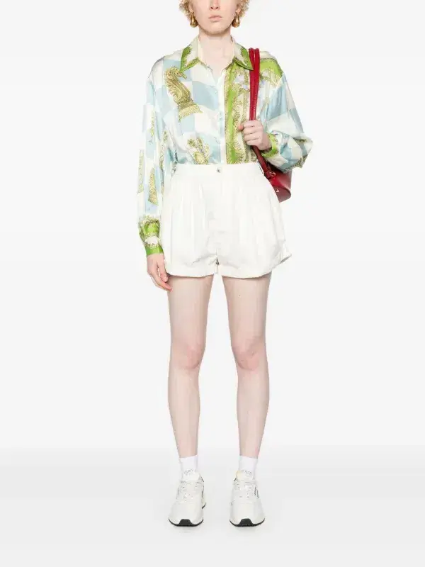 Check mate silk shirt - Image 2