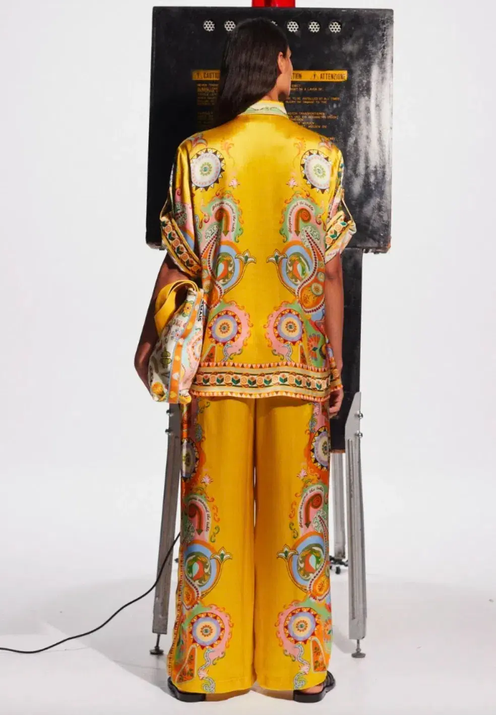 Pinball yellow silk set - Image 4