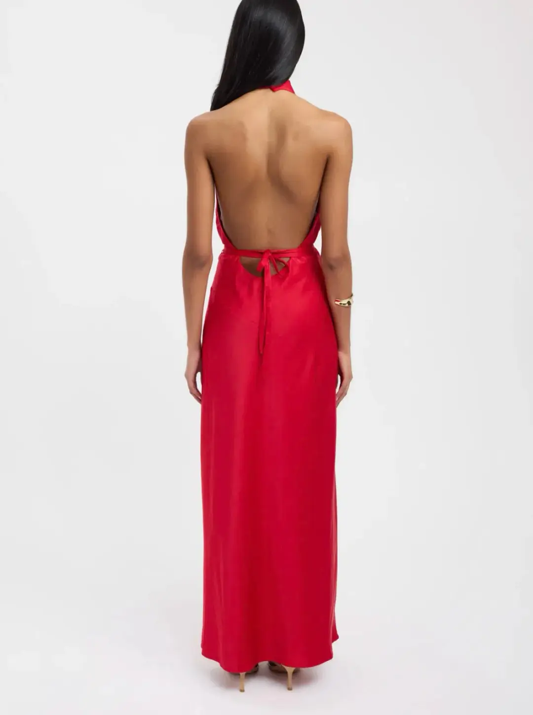 Kookai Palermo halter maxi dress for rent on The Volte - main image