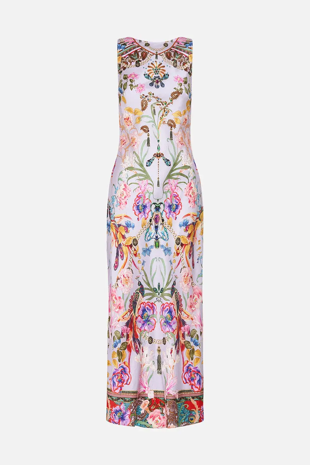 Natures Kaleidoscope Bias Slip With Draped Back - Image 4