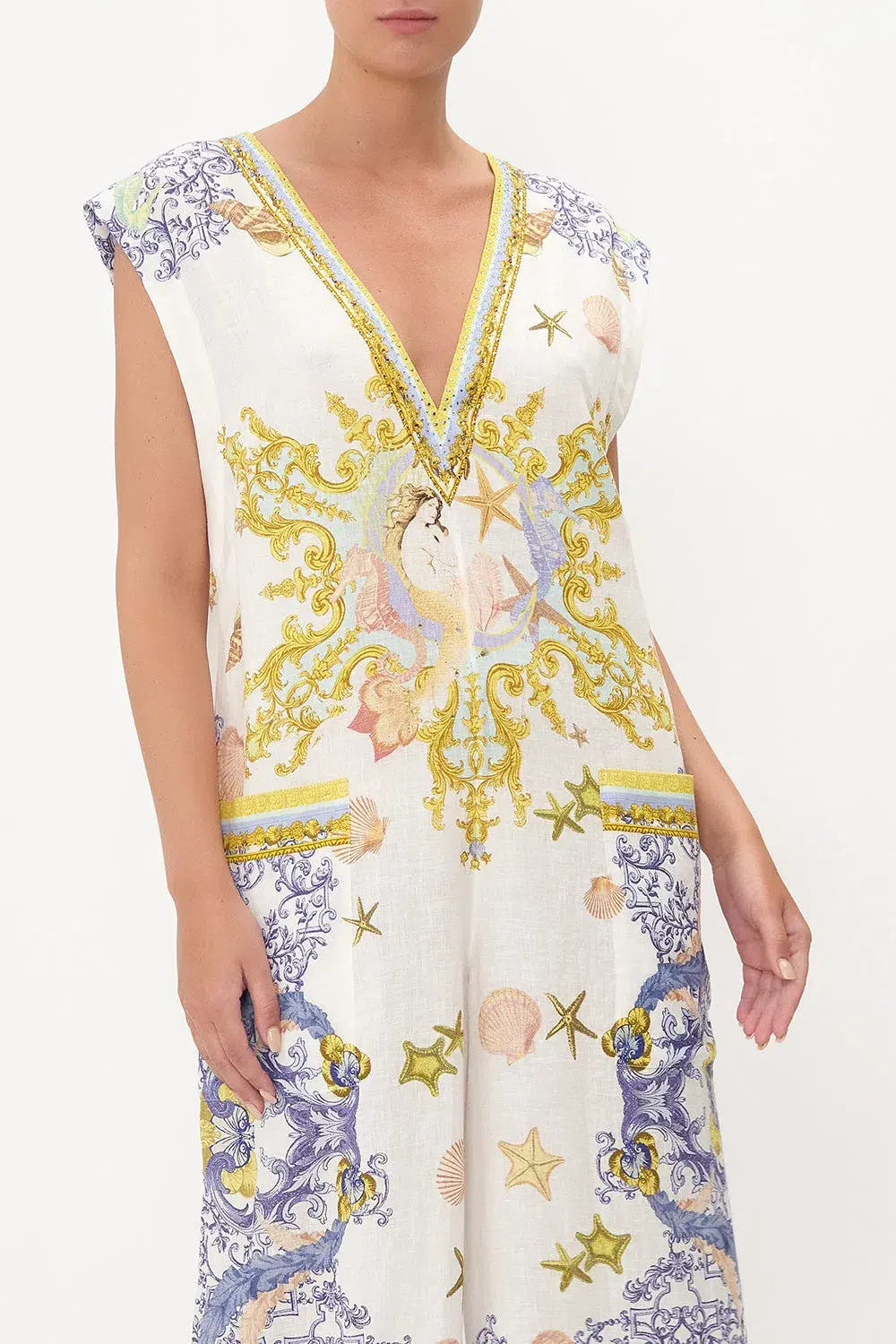 V Neck Jumpsuit Star Of The Sea - Image 5