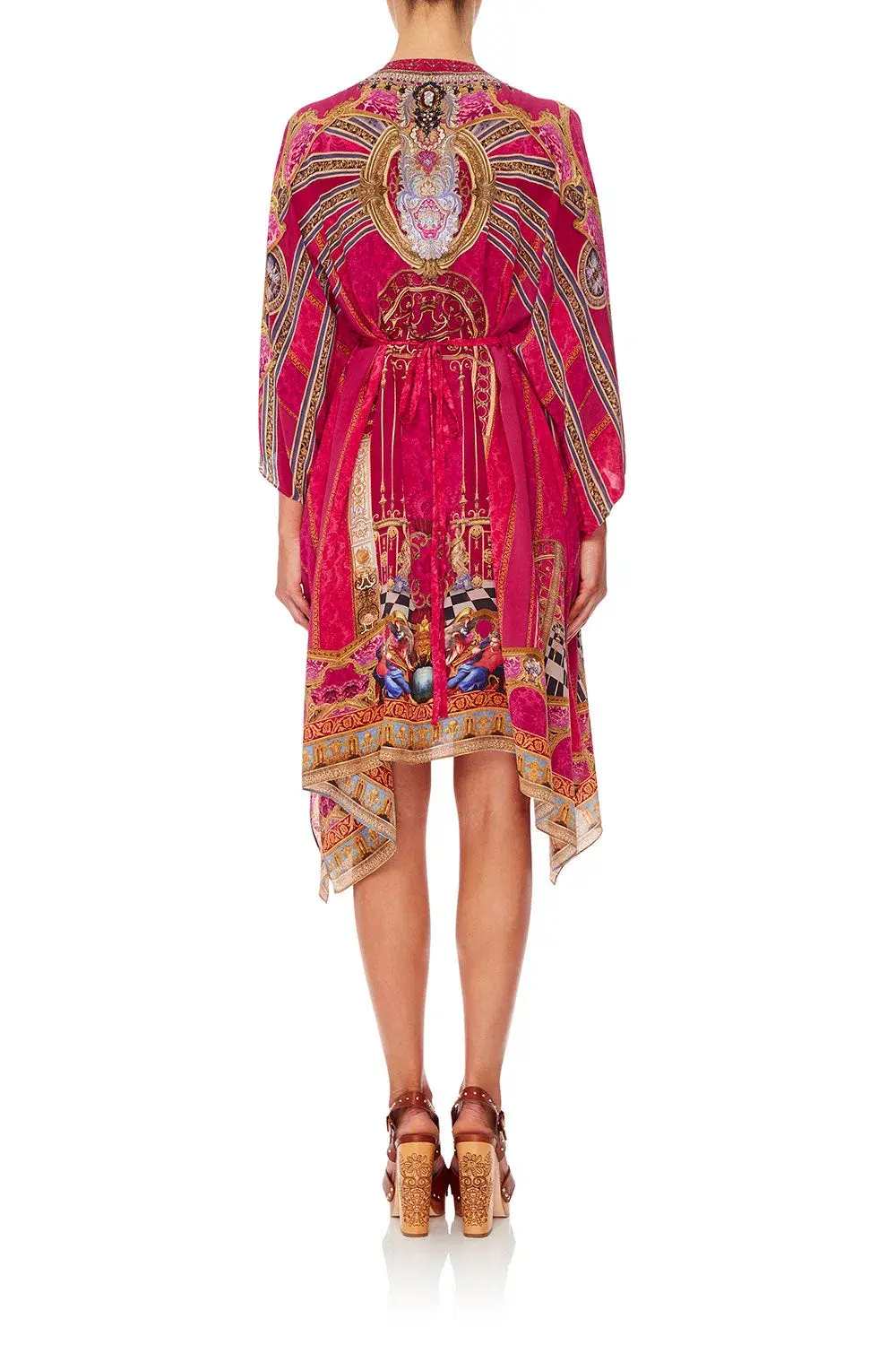 Loung Hour Short Kaftan With Hardware - Image 2